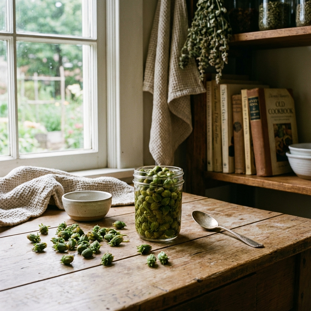 Poor Man's Capers (Dandelion Buds)