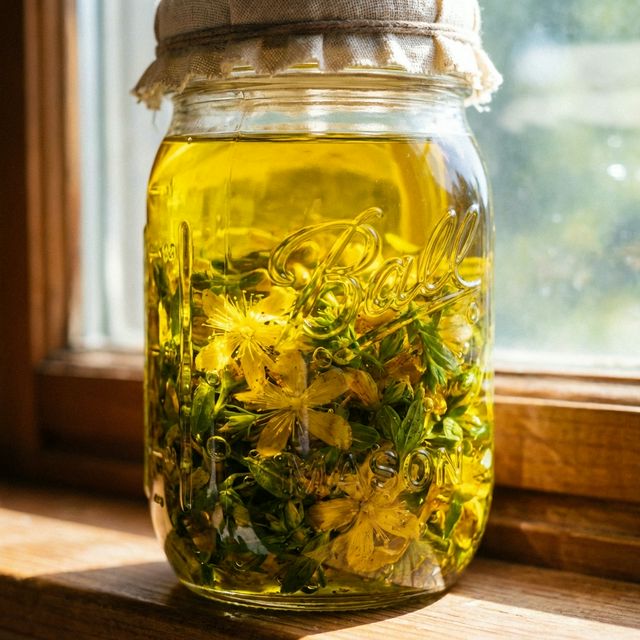 St. John's Wort Infused Oil
