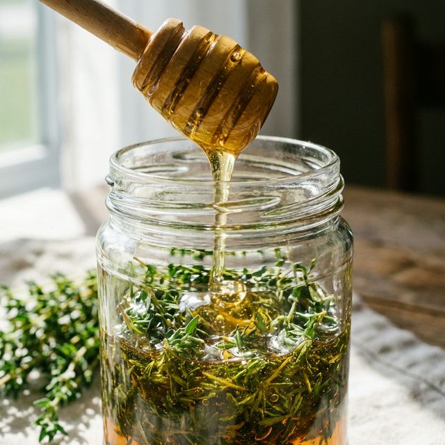 Thyme Honey Cough Syrup